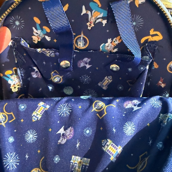 50th Anniversary Disney Parks Loungefly Backpack - Picture 6 of 7